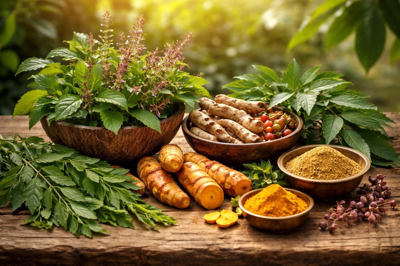 Plantes ayurvédiques : des remèdes ancestraux pour les maux quotidiens
