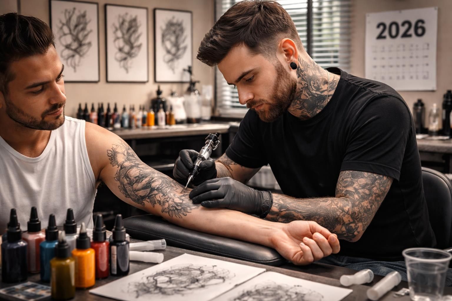 Tatouage 2026 : combien ça coûte et de quoi dépend le prix