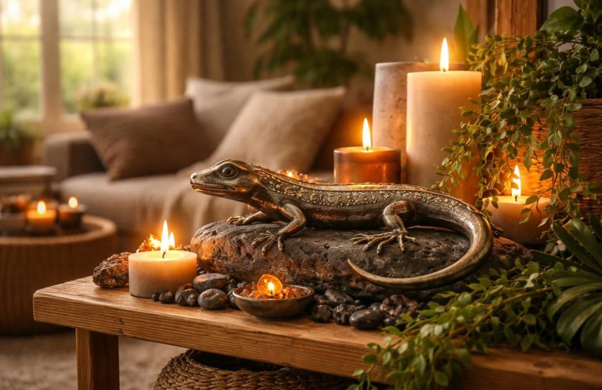 découvrez la signification symbolique de la salamandre dans la maison et comment l'intégrer harmonieusement dans votre décoration intérieure avec notre guide pratique.
